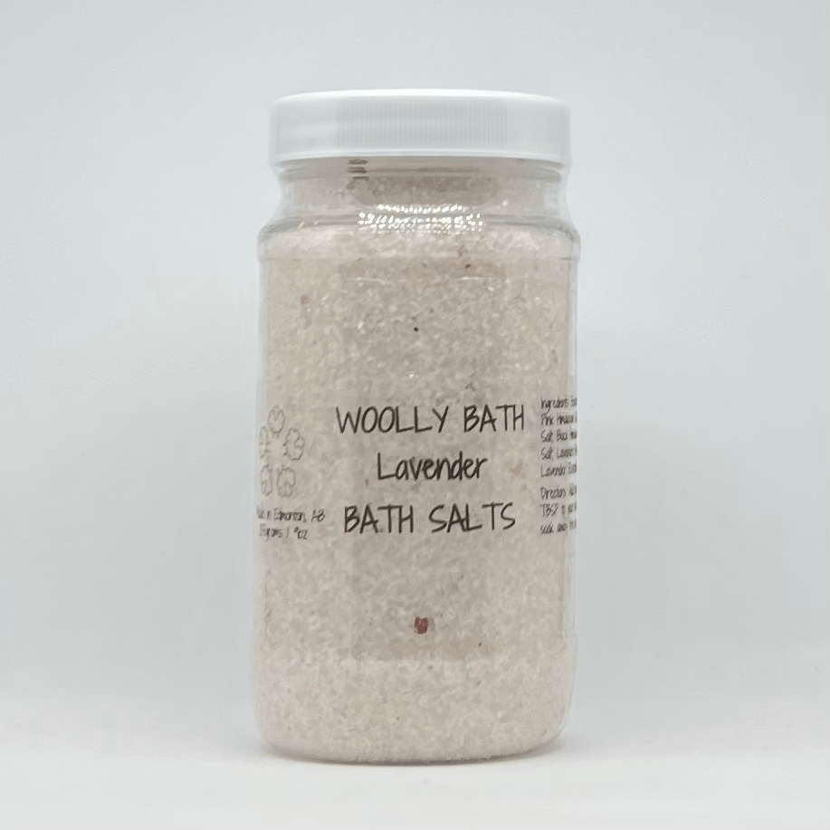 9 ounce Lavender Bath Salt.