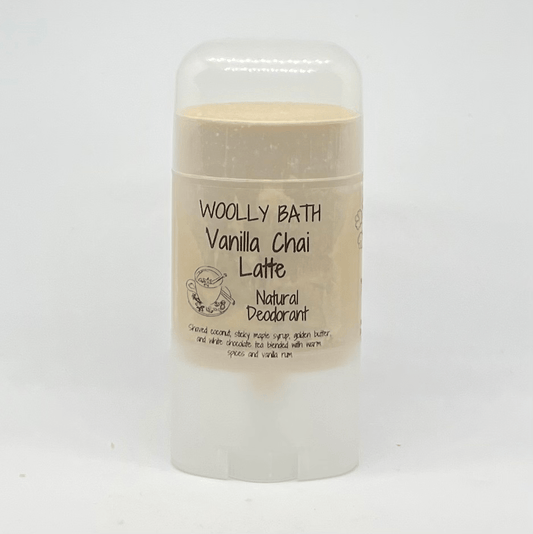 Vanilla Chai Natural Deodorant.